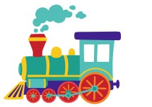 RİTMİK SAYMA TRENİ LOKOMOTİF 8 A4