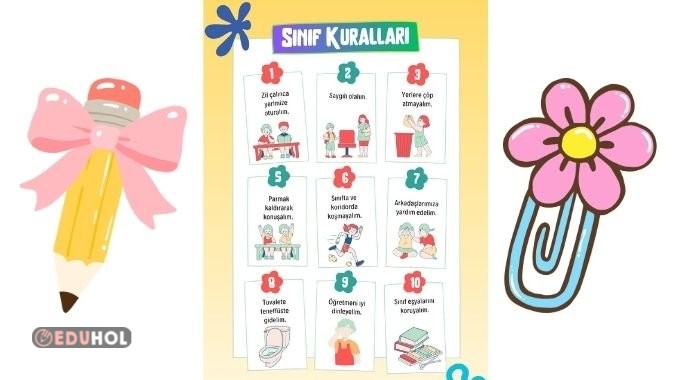 Sınıf Kuralları Afiş