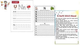 N Harfi Fasikülü - 5 Sayfa - Pdf
