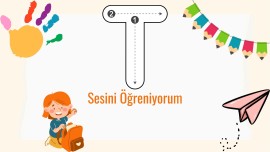 T Harfi Çalışma Sayfası - 9 Sayfa