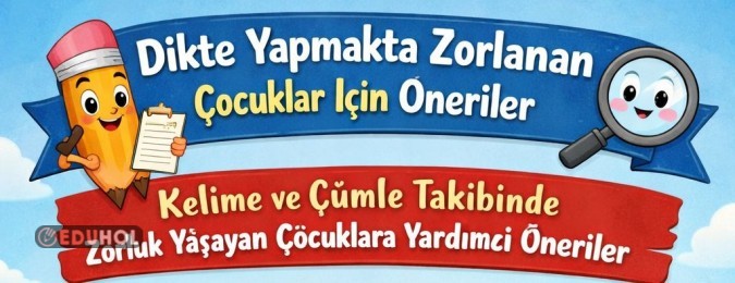 1.Sınıf Dikte önerileri