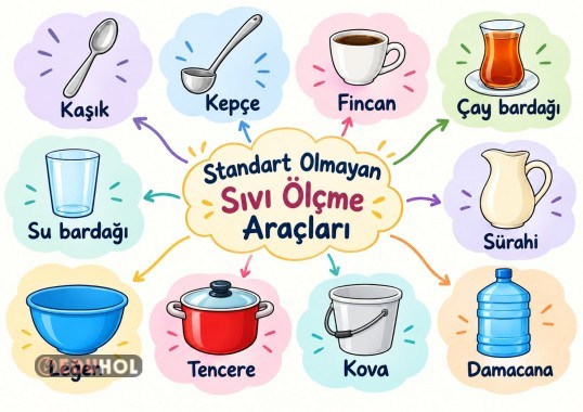 Standart Olmayan Sıvı Ölçme Araçları Pano Görseli