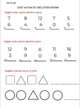 1. Sınıf Matematik Süreç Değerlendirme