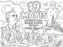 19 Mayıs Poster Boyama (9A4)