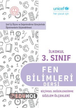 3.Sınıf Fen Bilimleri Biçimlendirici Değerlendirme Ölçekleri