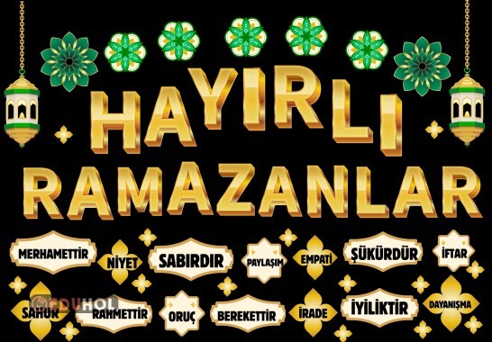 HAYIRLI RAMAZANLAR PANOSI
