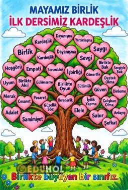 Mayamız Birlik, İlk Dersimiz Kardeşlik Ağaç Etkinliği