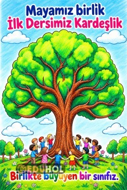 Mayamız Birlik, İlk Dersimiz Kardeşlik Ağaç Puzzle