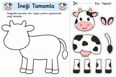 İ Sesi İnek Kes Yapıştır Etkinliği