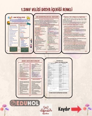 İlk gün veliye verilecek dosya