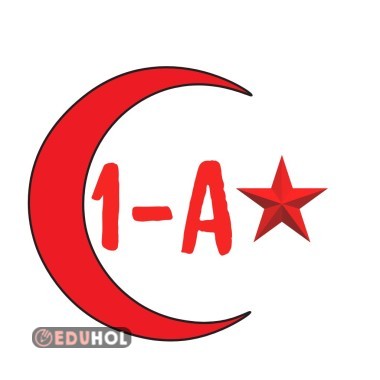 Sınıf whatsap grupları veya toplulukları için ay yıldızlı logo