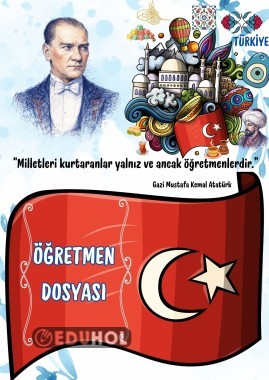 Türkiye Temalı Öğretmen Dosya Kapakları-Maarif Modele uygun