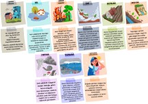 Doğal afetler interaktif defter