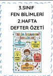 Fen Bilimleri 2.hafta defter