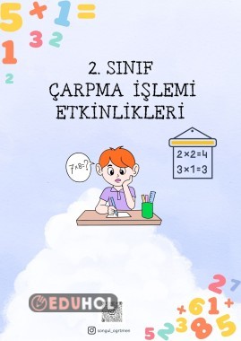(16 Sayfa) Çarpma İşlemi Etkinlikleri