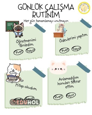 Günlük Çalışma Rutini