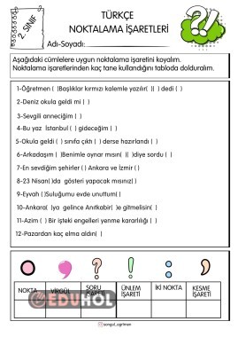 Noktalama İşaretleri Etkinliği
