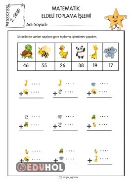 Toplama İşlemi Alıştırmaları
