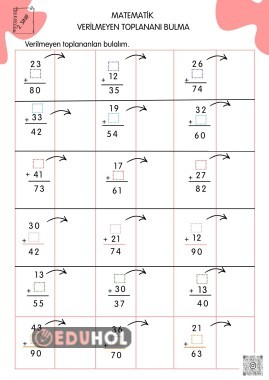 Verilmeyen Toplananı bulma