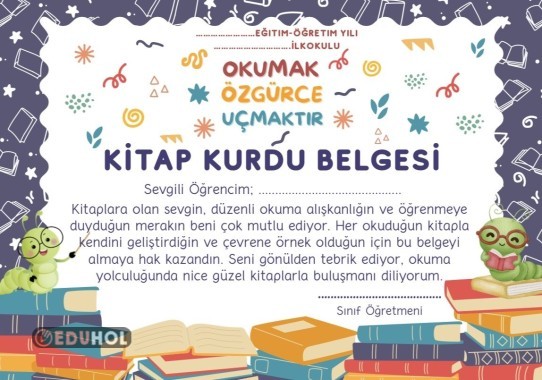Kitap Kurdu Belgesi