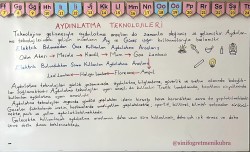 4. Sınıf 22. Hafta Ders Notları