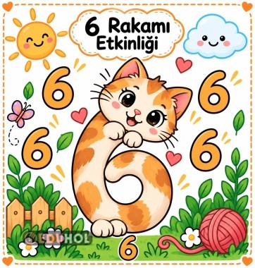 6 RAKAMI KUKLA ÇALIŞMASI