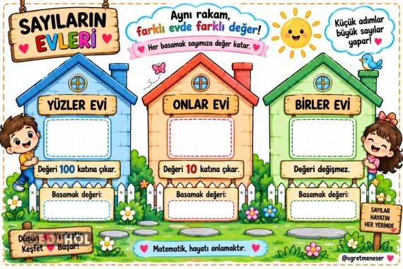 BASAMAK DEĞERLERİ YAZ-SİL PANOSU