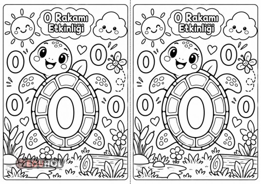 SIFIR RAKAMI BOYAMA ETKİNLİĞİ
