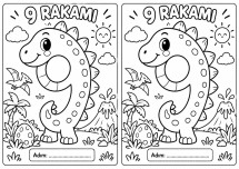 9 RAKAMI BOYAMA ÇALIŞMASI