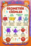 Geometrik cisimler poster