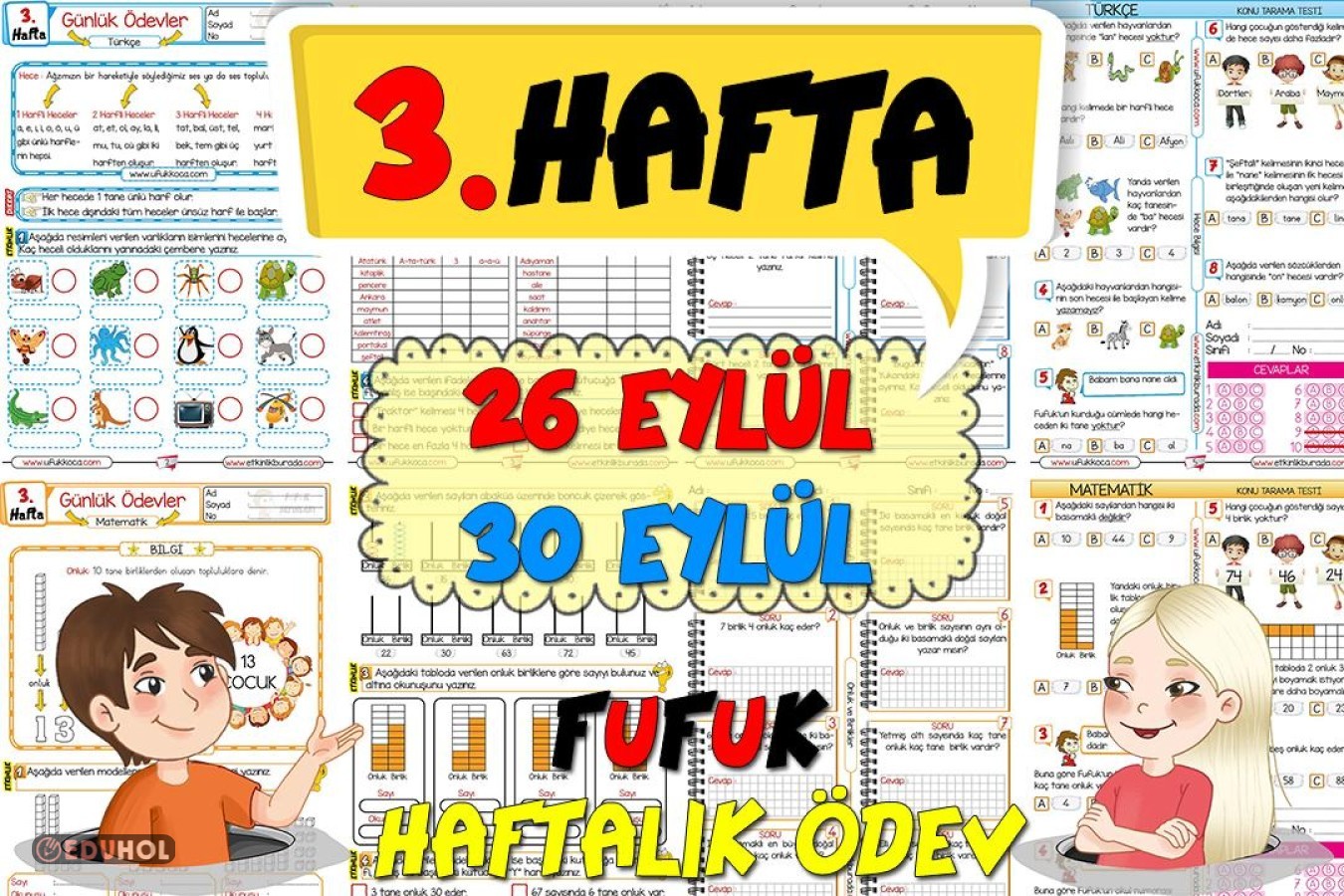 2.Sınıf - 3.Hafta Fufuk Haftal... | Eduhol - Ders Videoları İzle Online ...