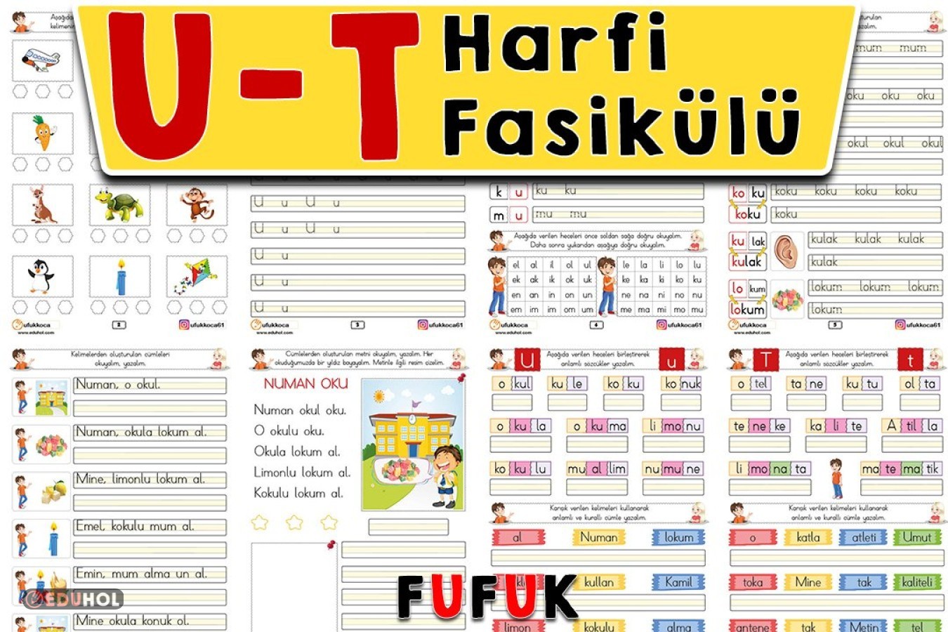 U Ve T Sesi Fufuk Fasikülü Tüm... | Eduhol - Ders Videoları İzle Online ...