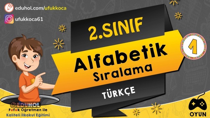 2.Sınıf - Alfabetik Sıralama O... · Eduhol - Etkinlik İndir Oyun Oyna ...