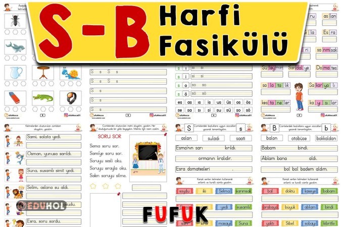 S Ve B Sesi Fufuk Fasikülü Tüm... · Eduhol - Etkinlik İndir Oyun Oyna ...