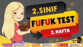 2.Sınıf - 2.Hafta - Kazanım Değerlendirme Testi