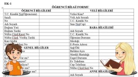 Öğrenci Bilgi Formu ( e-okul) için