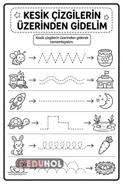 Düzensiz çizgi çalışması (2sayfa)