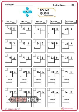 Bölme İşlemi Quiz