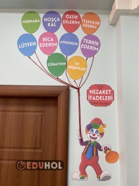Nezaket İfadeleri Pano (Sihirli Sözcükler)