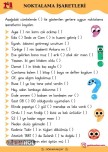 Noktalama İşaretleri Çalışma Kağıdı