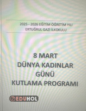 8 MART DÜNYA KADINLAR GÜNÜ