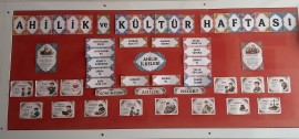 Ahilik Haftası Pano Görseli
