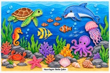 Etkinlik: Deniz Altında Yaşam 🌊🐠