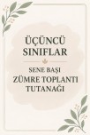 SENE BAŞI ZÜMRE TOPLANTI TUTANAĞI
