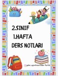 2.sınıf 1.hafta defter notları