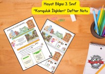 3.Sınıf Komşuluk İlişkilerimiz (Defter Notu)