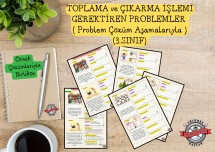 Toplama ve Çıkarma İşlemi Gerektiren Problemleri