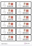 4 rakamı interaktif defter