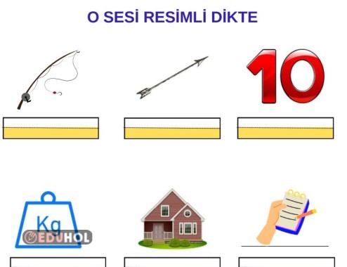 o sesi resimli dikte