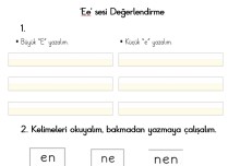 E Sesi Değerlendirme
